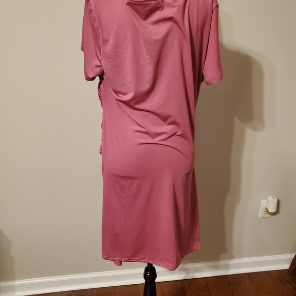 Pink Ruching dress - Picture 2 of 3
